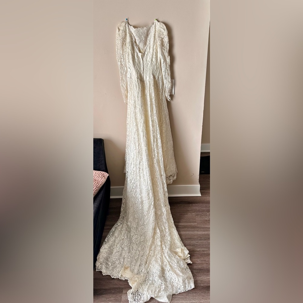 Vintage Wedding Dress Size small